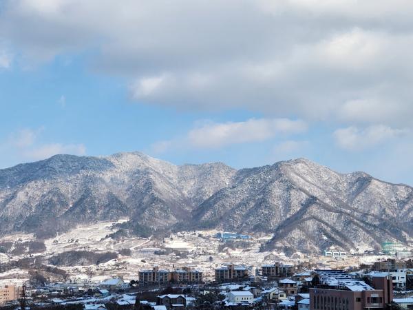 충주 계명산 겨울풍경 이미지