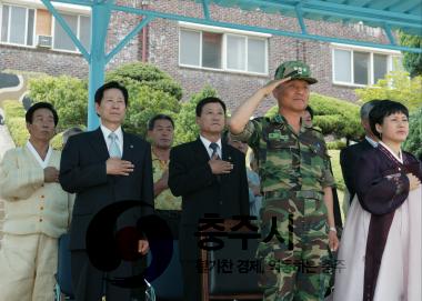 제112연대장 이.취임식 의 사진