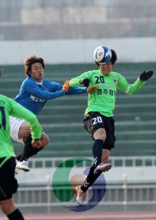 험멜축구 홈경기(VS 목포시청) 의 사진