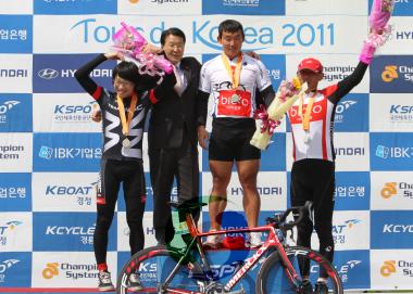 Tour de Korea 충주도착 의 사진