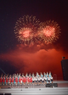 2013 충주세계조정선수권대회 개막 축하공연 의 사진