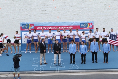 2013충주세계조정선수권대회 폐회식 의 사진