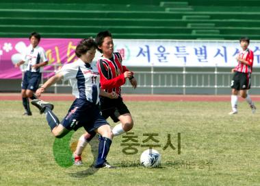제34회전국소년체육대회 축구경기(여중부예선) 사진
