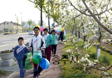 제5회 사과나무가로수길 걷기행사 사진