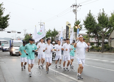 2014 인천아시안게임 성화봉송 및 안치 의 사진