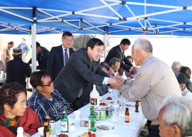 송전선로 건설사업관련 마을주민 화합행사 의 사진