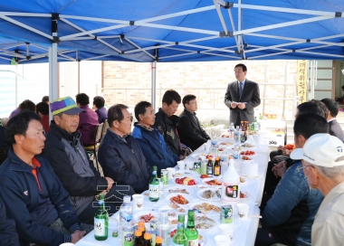 송전선로 건설사업관련 마을주민 화합행사 의 사진