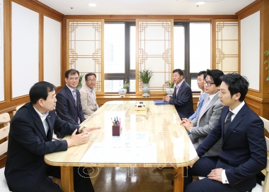 충주 청정한우 홍보대사 위촉식 의 사진