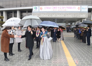 하반기 공무원 퇴임식 의 사진