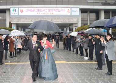 하반기 공무원 퇴임식 의 사진