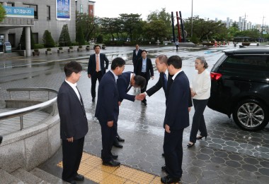 반기문 총장 방문 의 사진