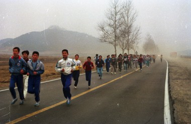 서울올림픽 성화봉송로 달리기대회 의 사진