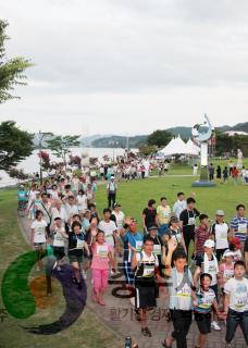 탄금호 걷기대회 의 사진