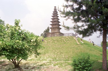 중앙탑 주변 의 사진