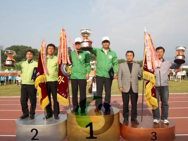 2011 충북도민체육대회 종합2위 차지 사진