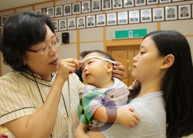 건강한 모유수유아 선발대회 사진