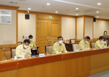 정부예산확보 국회의원 간담회 의 사진