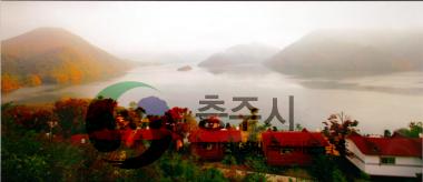 2007 충주관광사진공모전 우수상,충주호의 아침(충주-김용주) 의 사진
