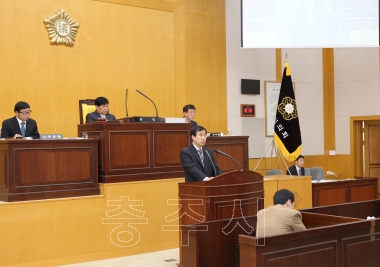 의회 시정연설 사진