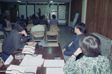 독수리 훈련보고회 의 사진