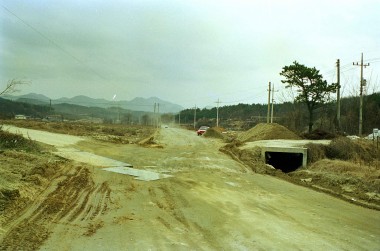 국도 확포장 공사현장 사진