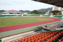 전국체전 경기장 보수완료 의 사진