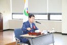 충주시체육회 창립 대의원 총회 의 사진
