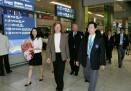 FISA 실사단 인천공항 입국 의 사진