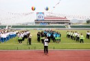 충북청원경찰 한마음체육대회 개회식 의 사진