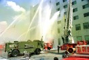 전시폭격 화재진압 훈련 의 사진
